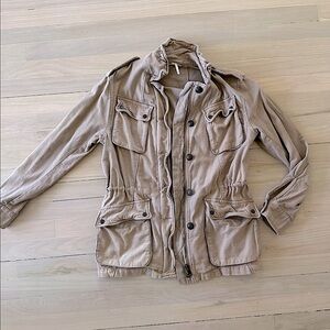 Free People Utility Jacket Mauve XS